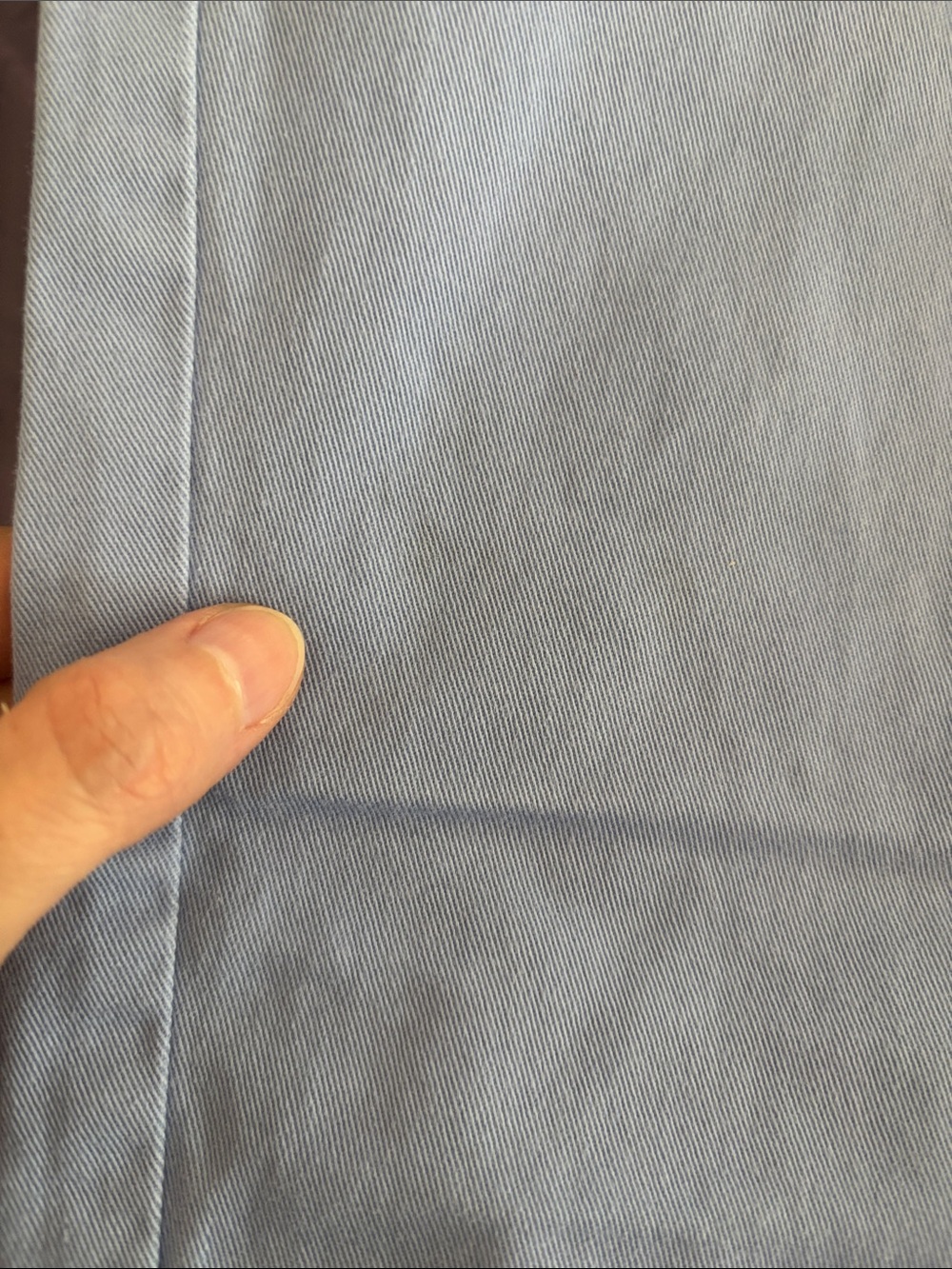 Light Blue Women's Stretch -LOFT Chino Pants - Picture 4 of 4